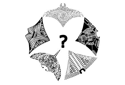 Polynesian tattoo styles examples