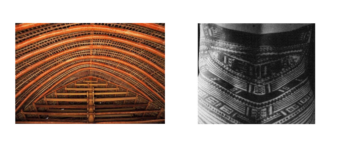 Samoan house and tattoos comparison