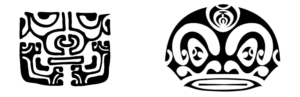 Tiki tattoo symbol comparison