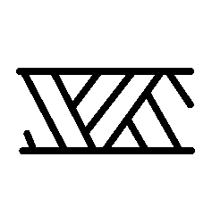 Polynesian tattoo symbols: braid and woven mat