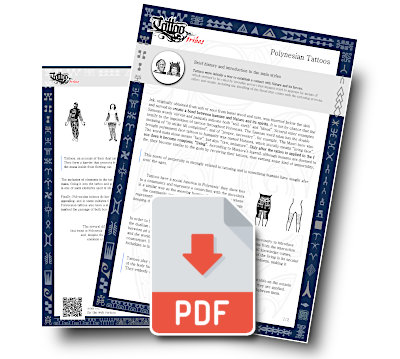 Polynesian tattoos: brief history and introduction to the main styles PDF
