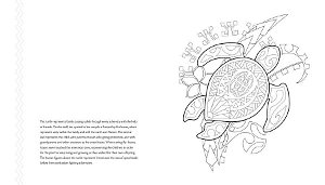 Polynesian turtle design