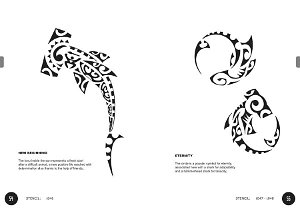Polynesian sharks tattoos