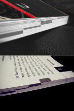 Color tabs for easy navigation