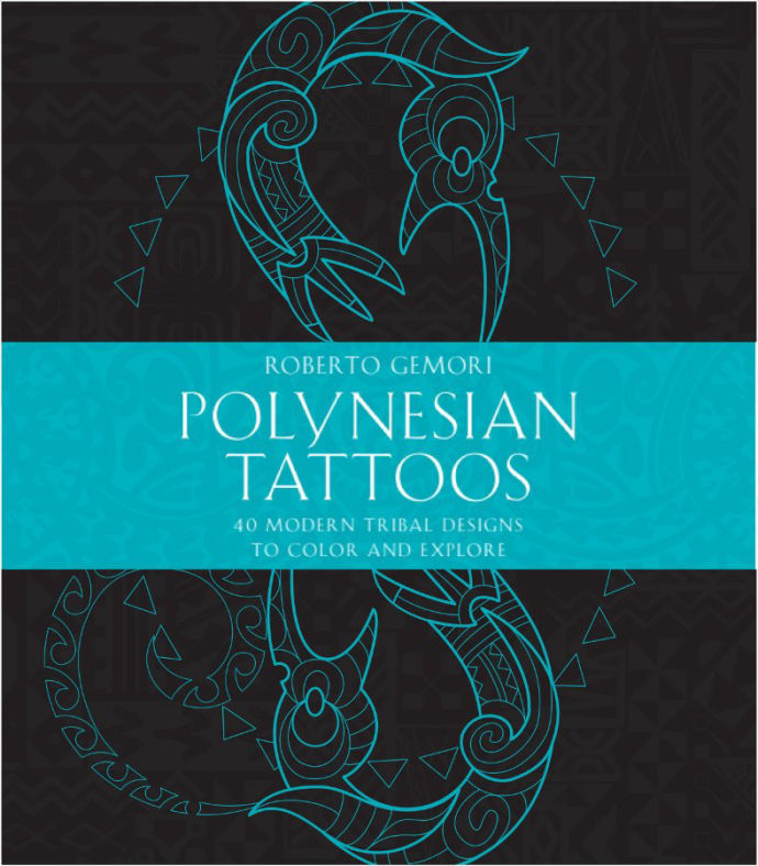 Polynesian Tattoos Coloring Book