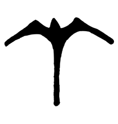 Polynesian tattoo symbol birds