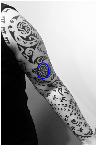 Coupled ipu tattoo symbol