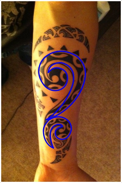 Koru tattoo
