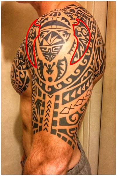 Side view tiki design