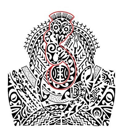 Taniwha half sleeve