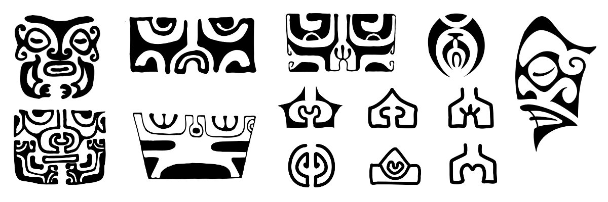 tiki tattoo symbol details