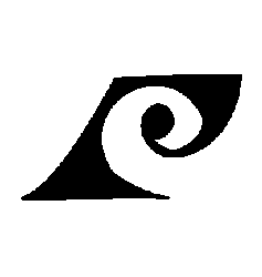 Polynesian tattoo symbol water